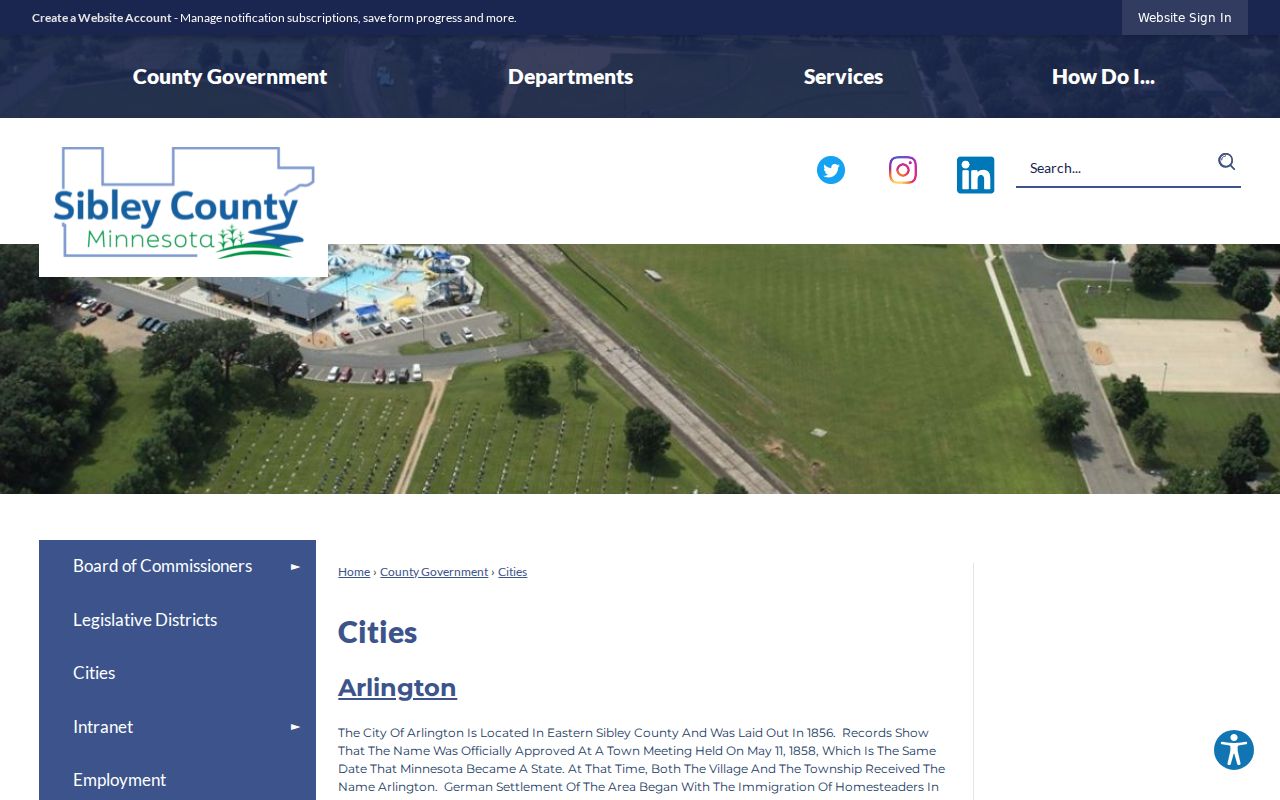 Sibley County Gaylord court docket city overview source